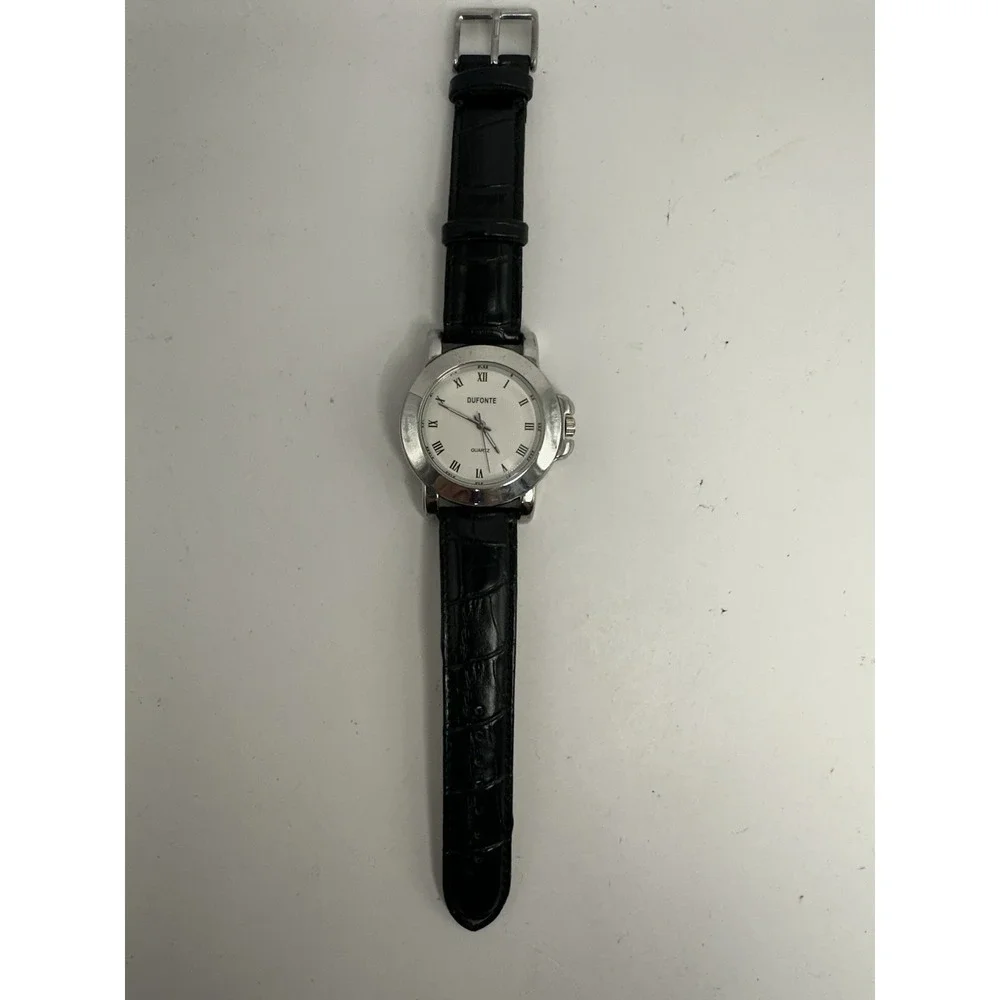 Dufonte‎ 827022BK Mens Watch New Battery 41MM 8